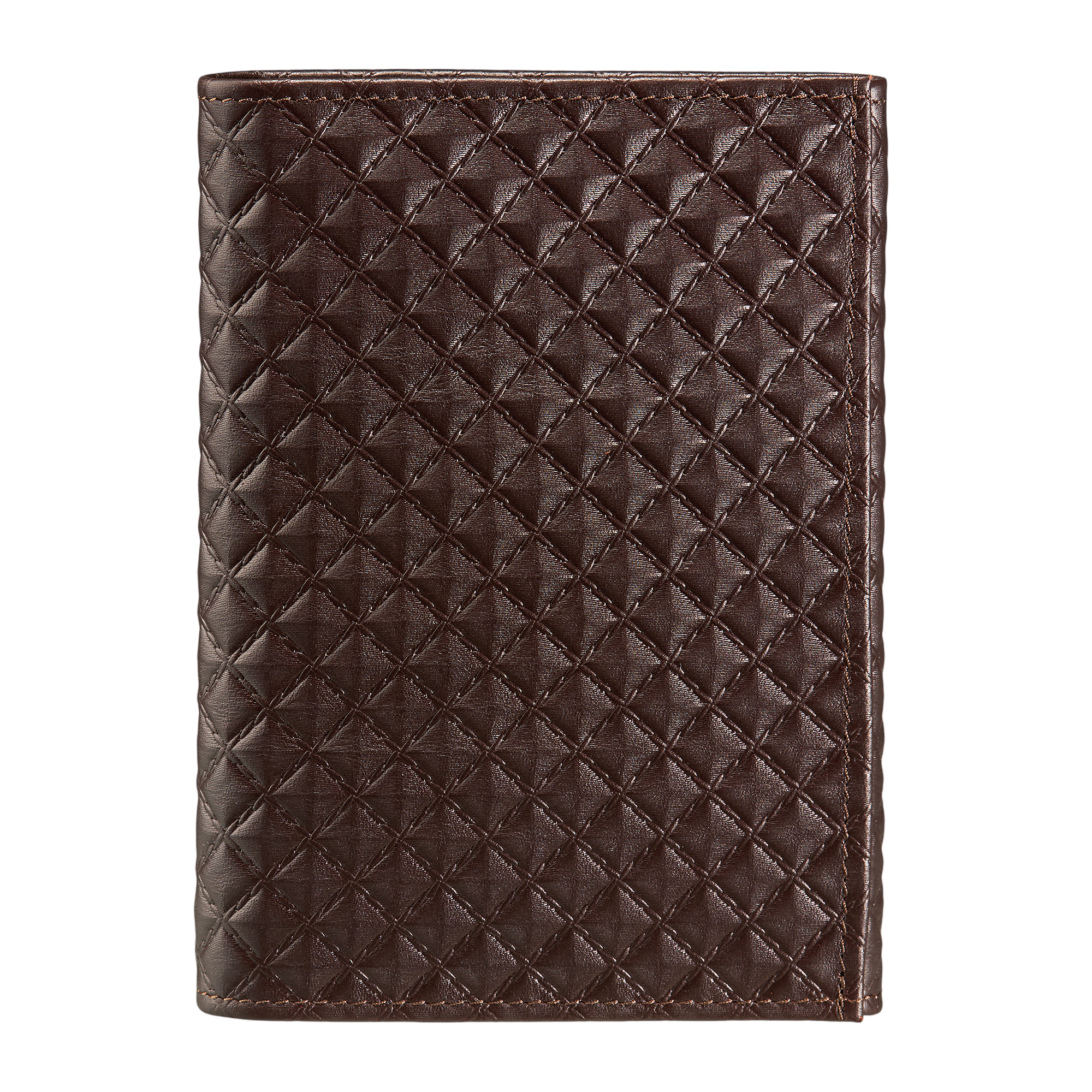 Leather: Diamond, Color: Tuscany Brown, Closed