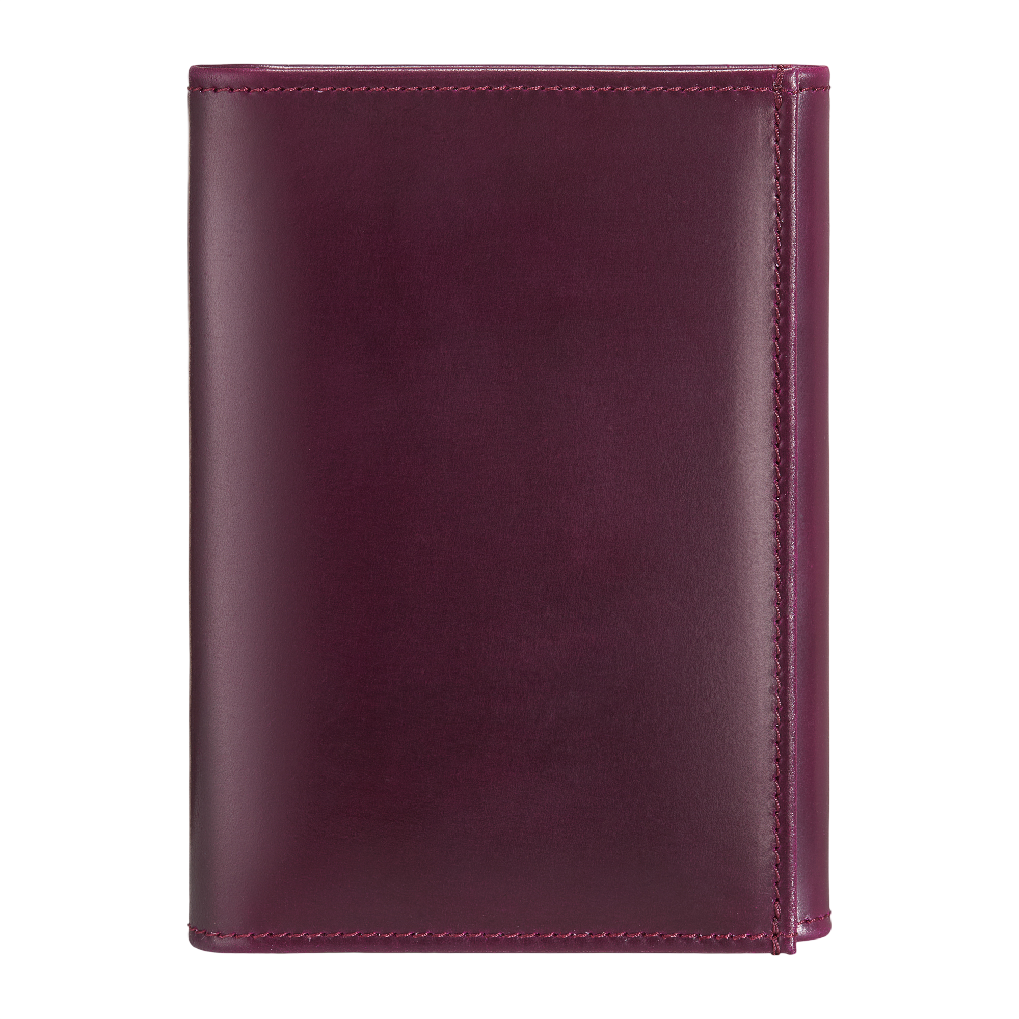 Leather: Shell Cordovan, Color: Crimson, Closed