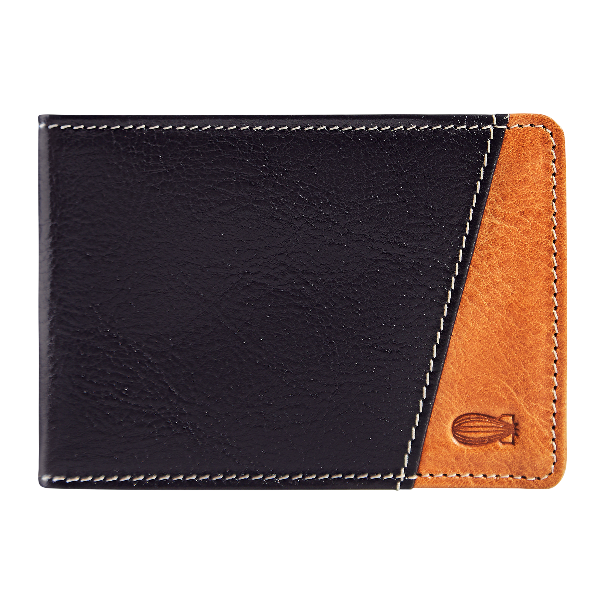 Leather: Meridian, Color: Black / Tan, Closed