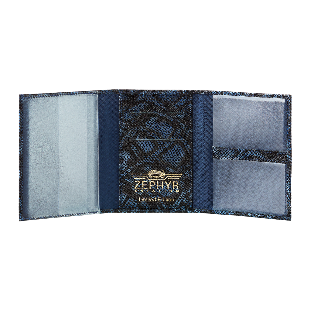 Leather: Limited Edition, Color: Python Blue, Open