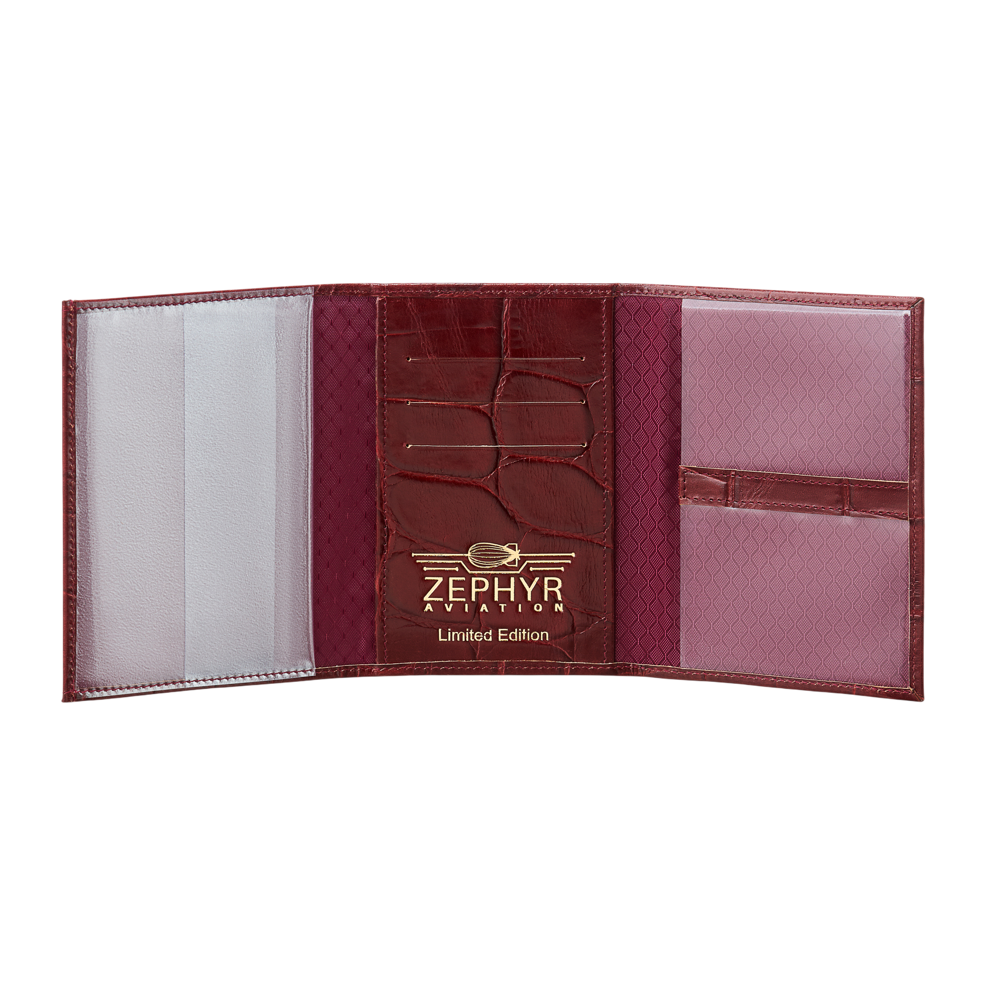 Leather: Limited Edition, Color: Bordeaux, Open